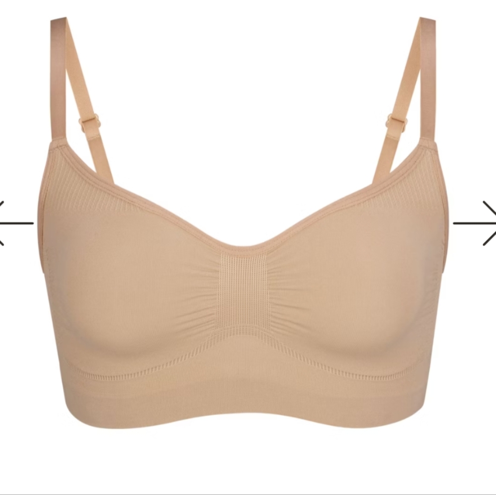 Skims Seamless Sculpt Bralette Clay